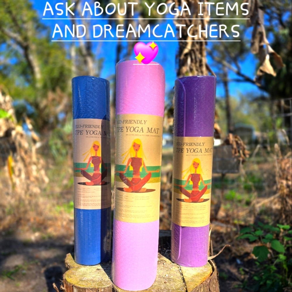 Eco-Friendly Yoga Mat - Blue, Pink, Or Purple